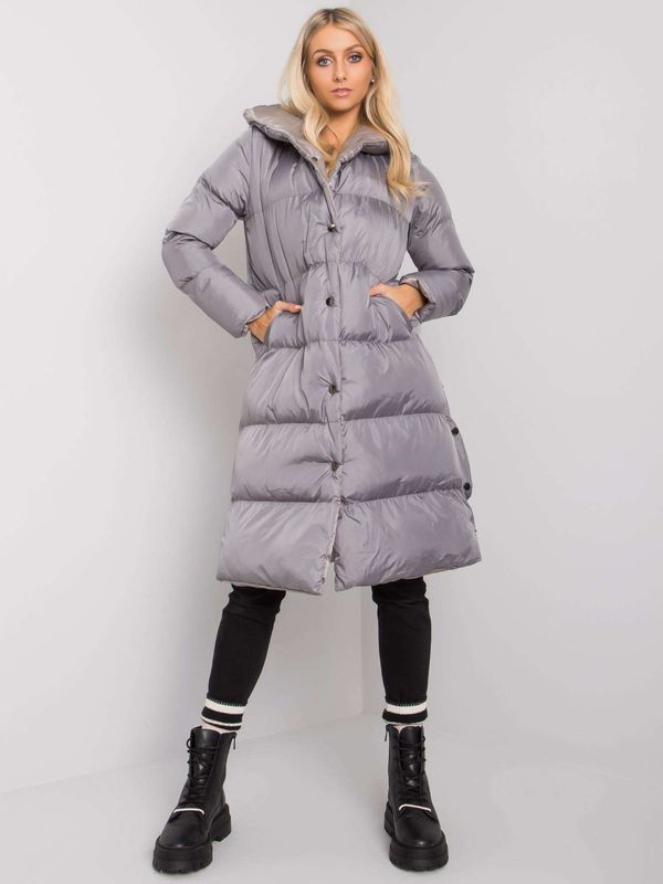 Fashionhunters Дамско яке Fashionhunters i523_LC-KR-2409.27Xciemny szary