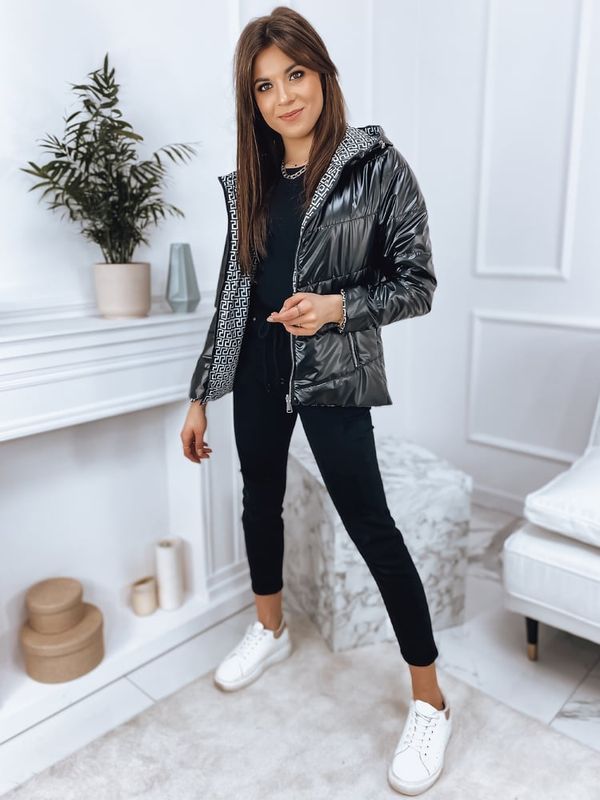 DStreet Дамско яке KANSAS черно Dstreet