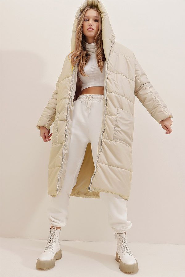 Trend Alaçatı Stili Дамско яке Trend Alaçatı Stili