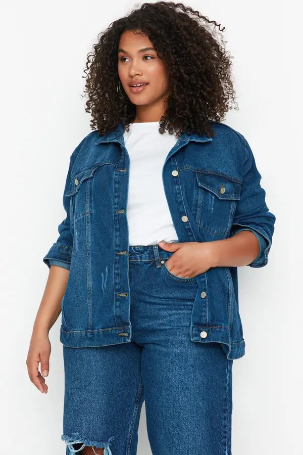 Trendyol Дамско яке Trendyol Denim