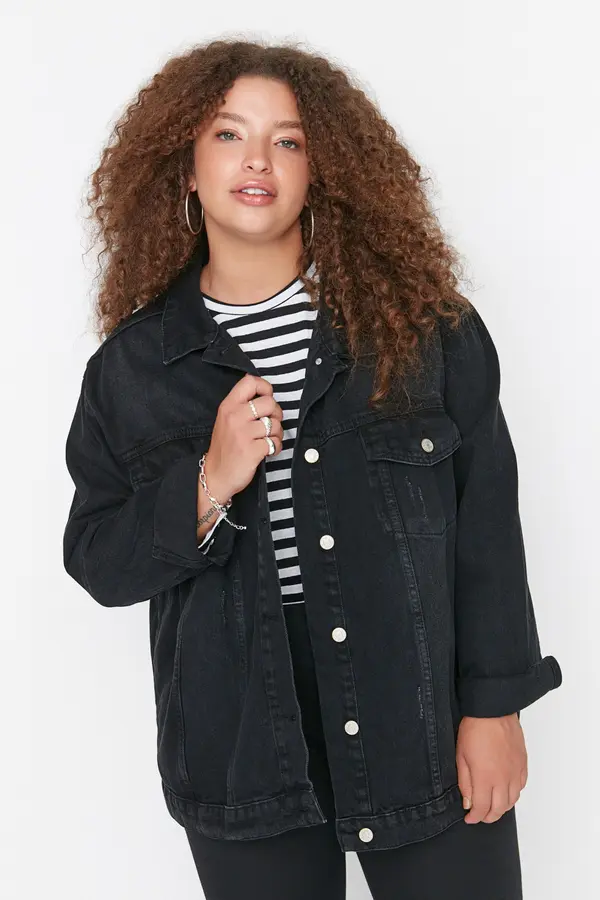 Trendyol Дамско яке Trendyol Denim