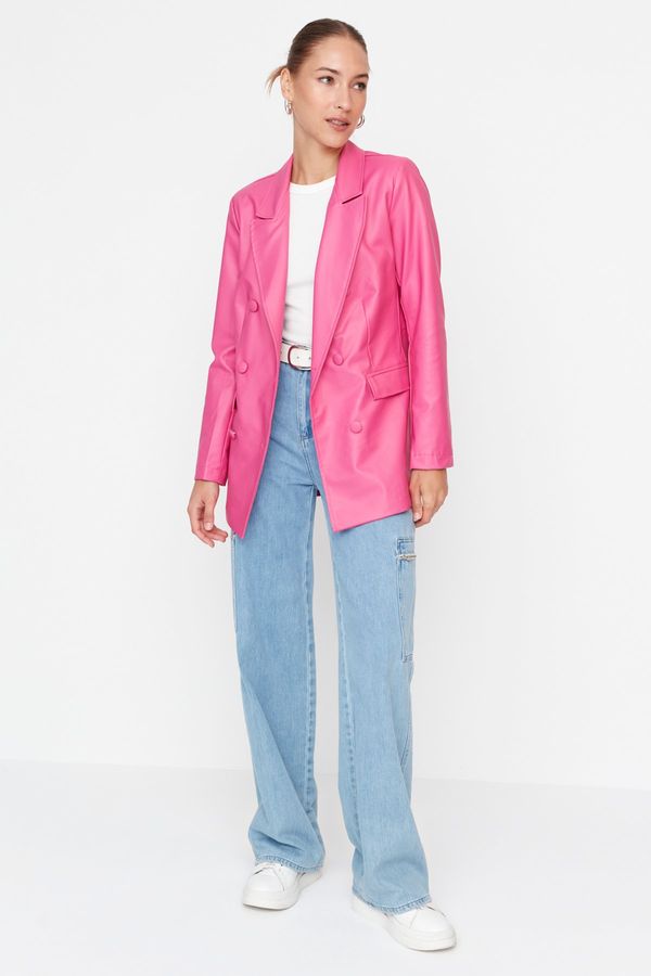 Trendyol Дамско яке Trendyol Leather