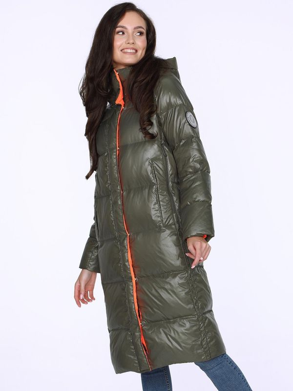 PERSO Дамско яке. PERSO PERSO_Coat_BLH220022FX_Khaki