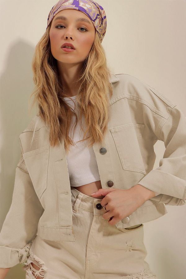 Trend Alaçatı Stili Дамско яке. Trend Alaçatı Stili