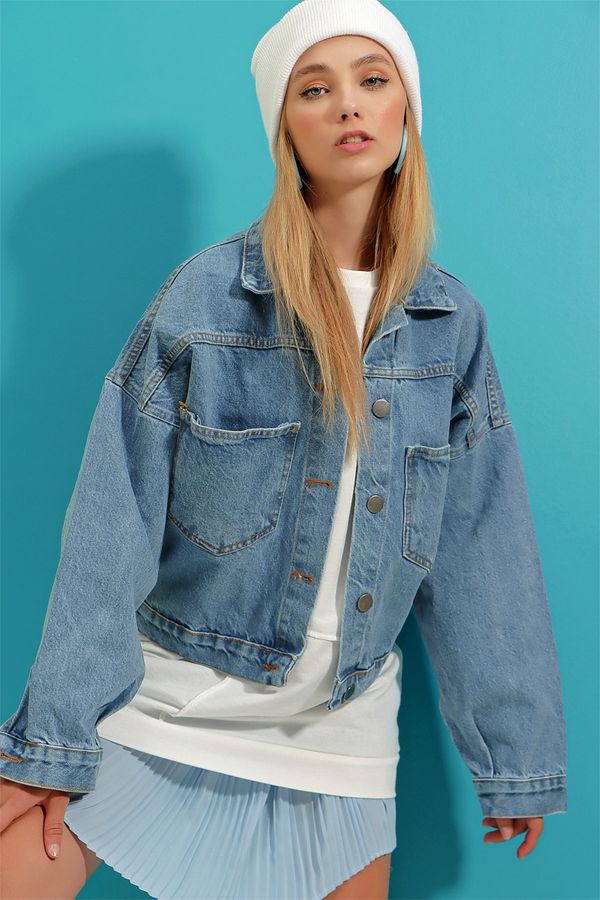 Trend Alaçatı Stili Дамско яке. Trend Alaçatı Stili