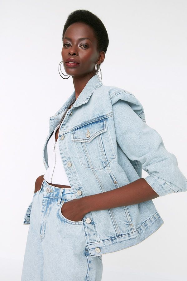 Trendyol Дамско яке. Trendyol Denim