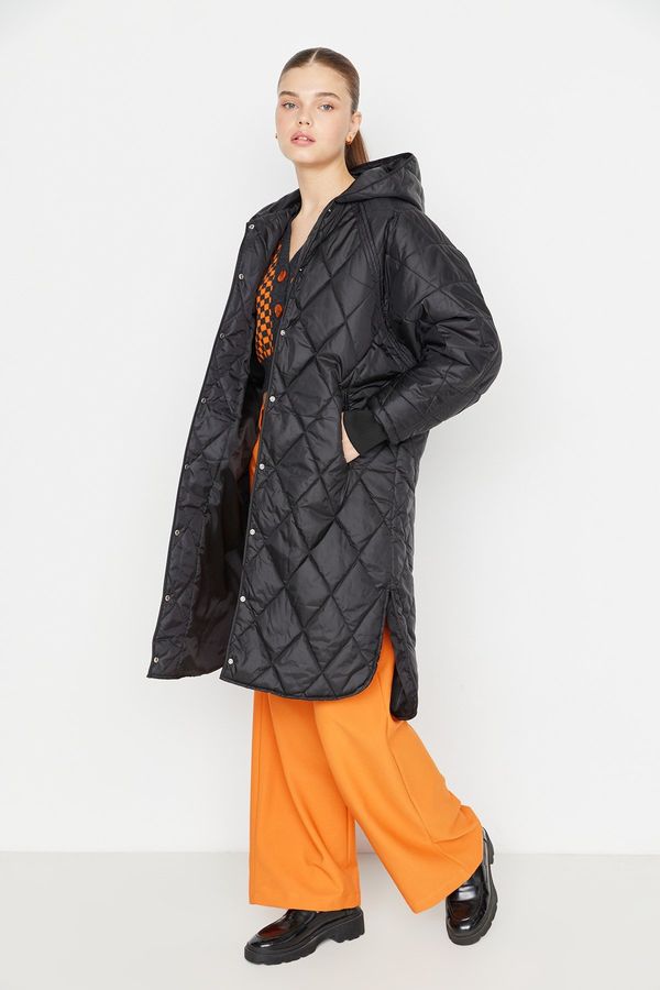 Trendyol Дамско яке. Trendyol TWOAW22MO0010/GRAY