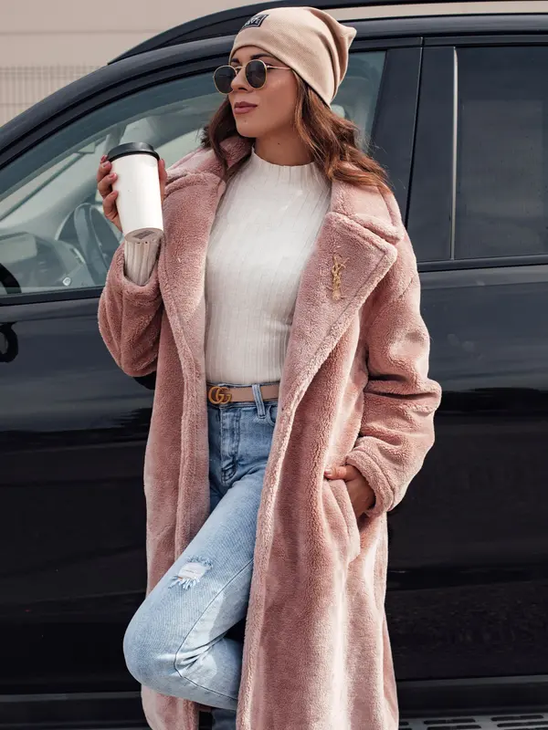 DStreet Дамско зимно палто GLAMFUR