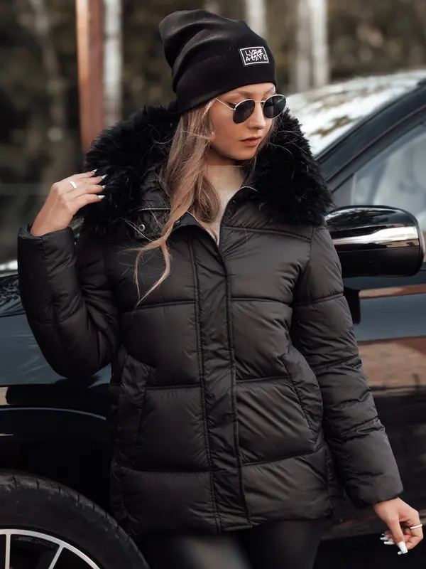 DStreet Дамско зимно яке NORDKOLL черно