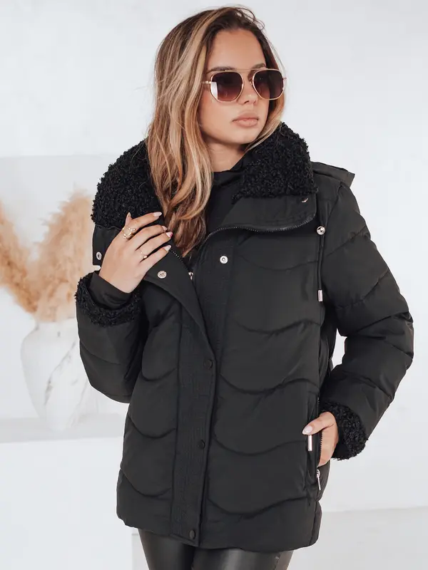 DStreet Дамско зимно яке WARMMISS черно