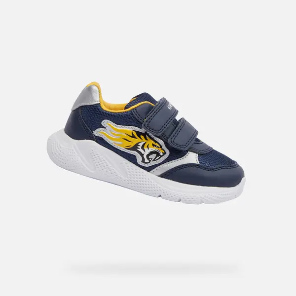 GEOX Dark blue boys' sneakers Geox Sprintye - Boys