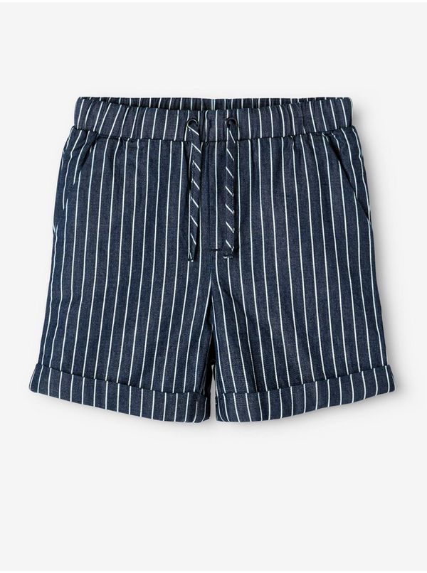 name it Dark blue boys' striped shorts name it Ryan - Boys