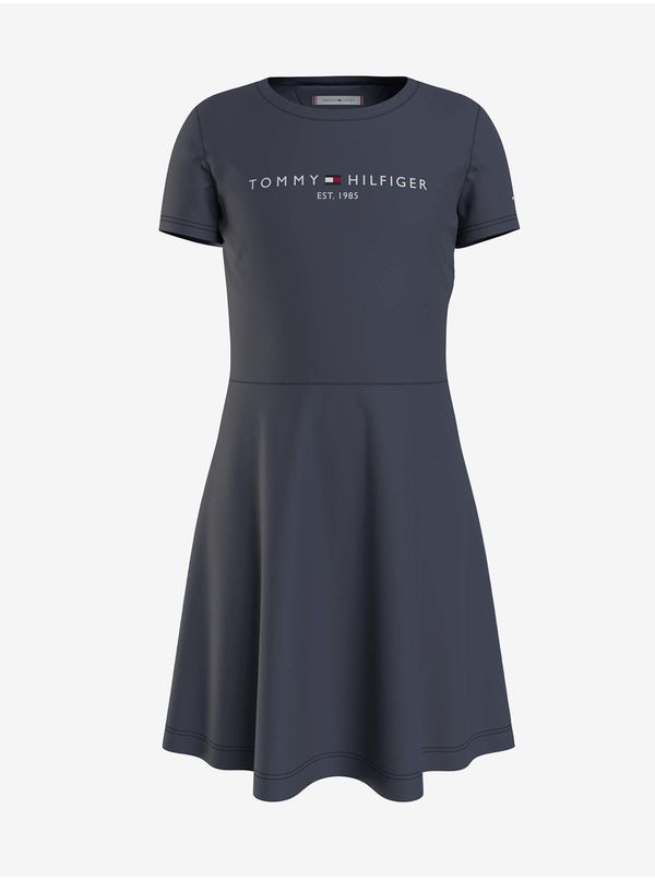 Tommy Hilfiger Dark Blue Girl Dress Tommy Hilfiger - Girls