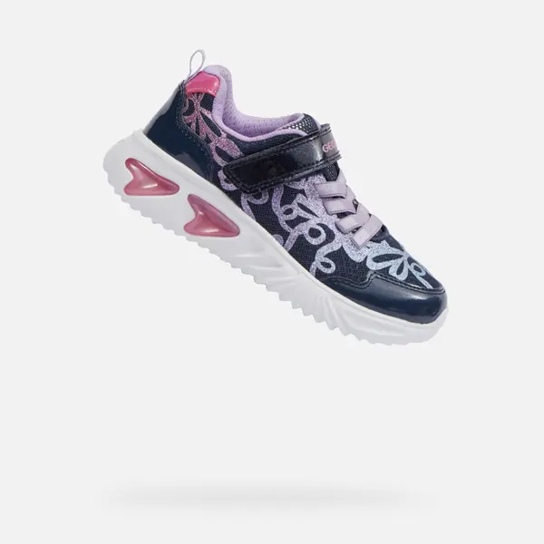 GEOX Dark Blue Girls Geox Assister Sneakers - Girls