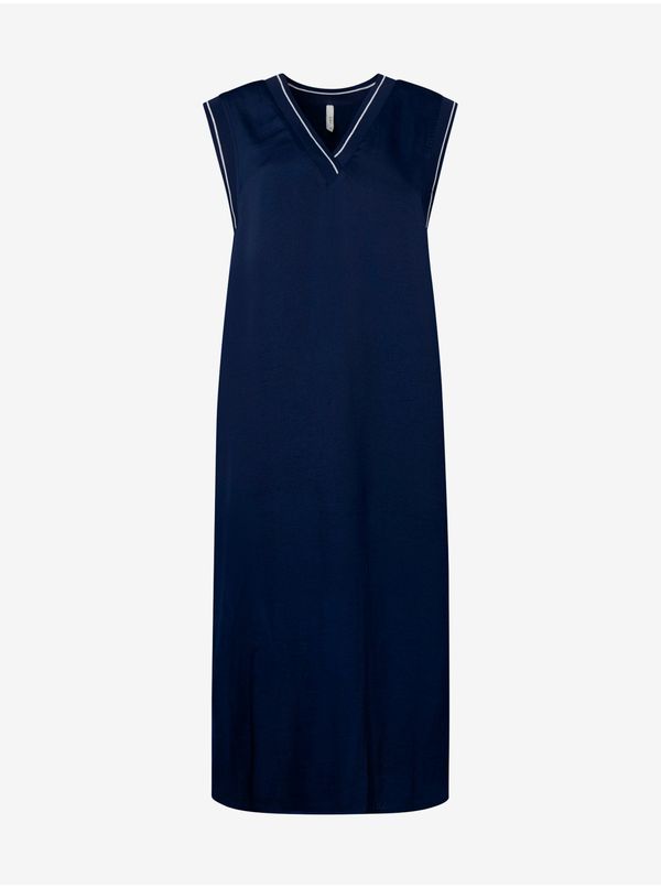 Pepe Jeans Dark blue ladies Midi-Dress Pepe Jeans Matilda - Ladies