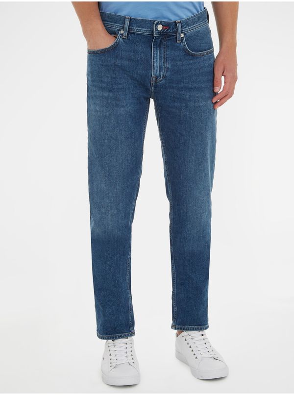 Tommy Hilfiger Dark blue men straight fit jeans Tommy Hilfiger Denton - Men