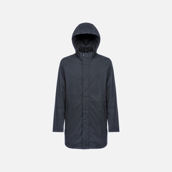 GEOX Dark blue men's down jacket Geox Aurelio - Men