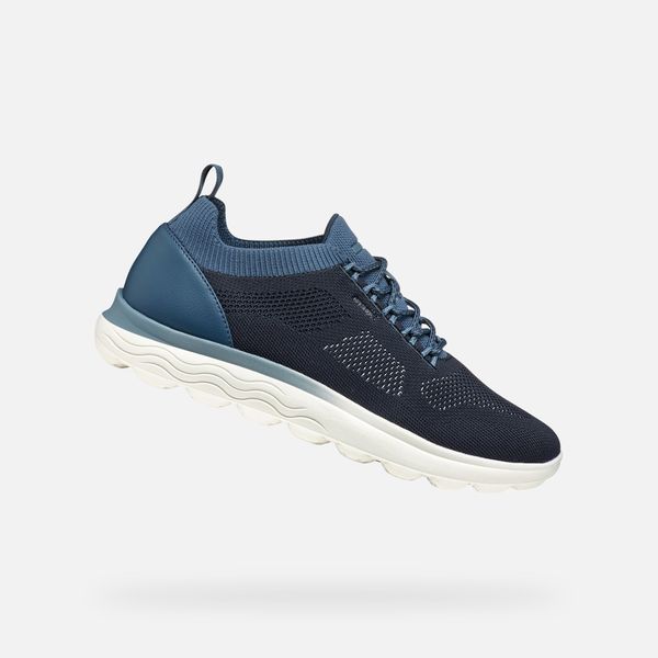 GEOX Dark Blue Men's Geox Spherica Sneakers - Men's