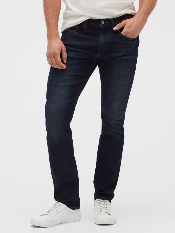 GAP Dark blue men's jeans GAP soft wear slim fit with GapFlex