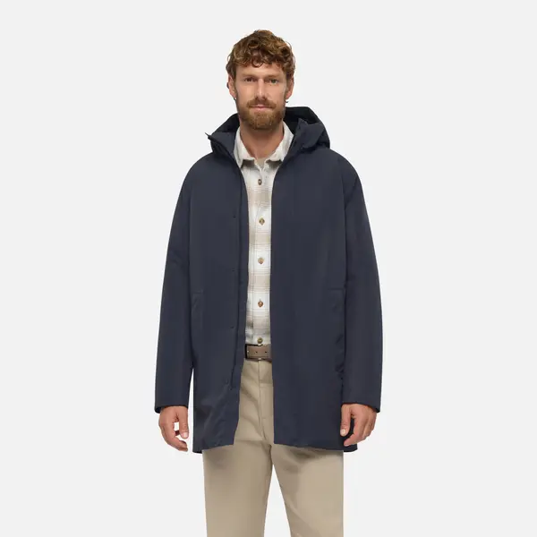 GEOX Dark Blue Men's Parka Geox Doray - Mens