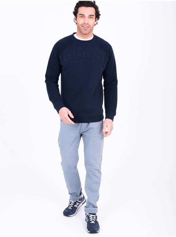 Brakeburn Dark blue mens sweatshirt Brakeburn - Men