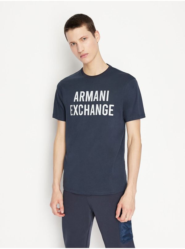 Armani Dark blue Men's T-Shirt Armani Exchange - Men
