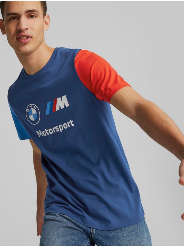 Puma Dark blue men's T-shirt Puma BMW MMS - Men
