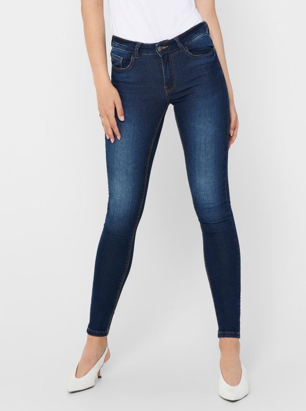 JDY Dark blue skinny fit jeans JDY New Nikki - Women