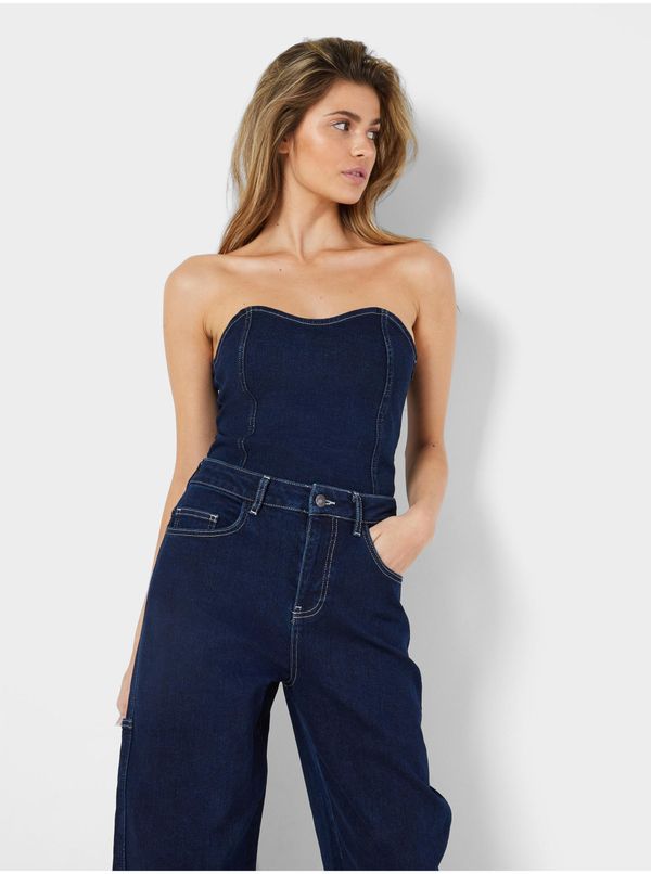 Noisy May Dark blue womens denim top Noisy May Lelou - Women