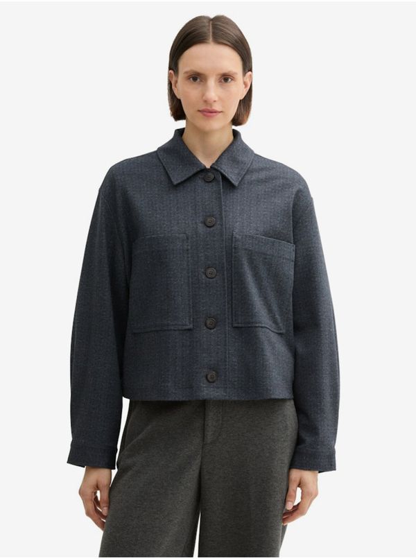 Tom Tailor Dark blue women's outer shirt Tom Tailor - Women's