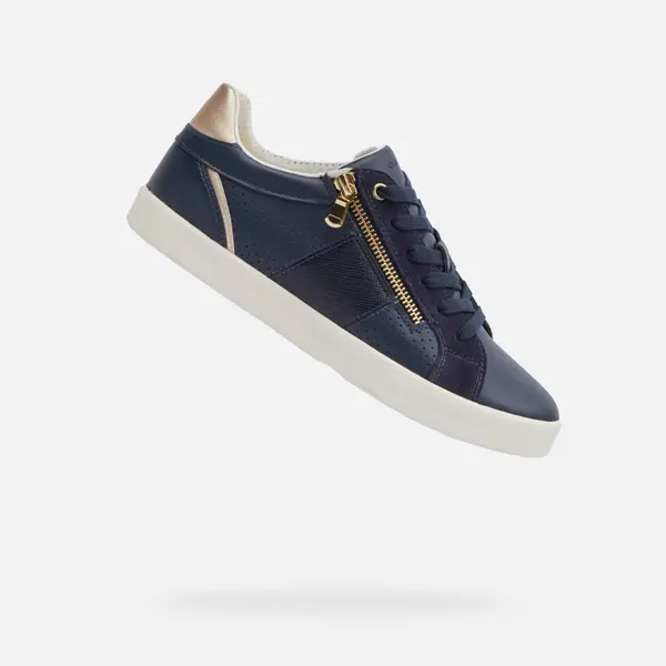 GEOX Dark blue women's sneakers Geox Blomiee - Women's