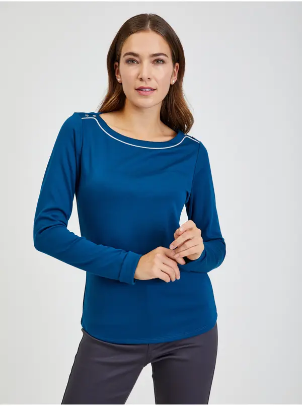Orsay Dark blue women's T-shirt ORSAY - Women