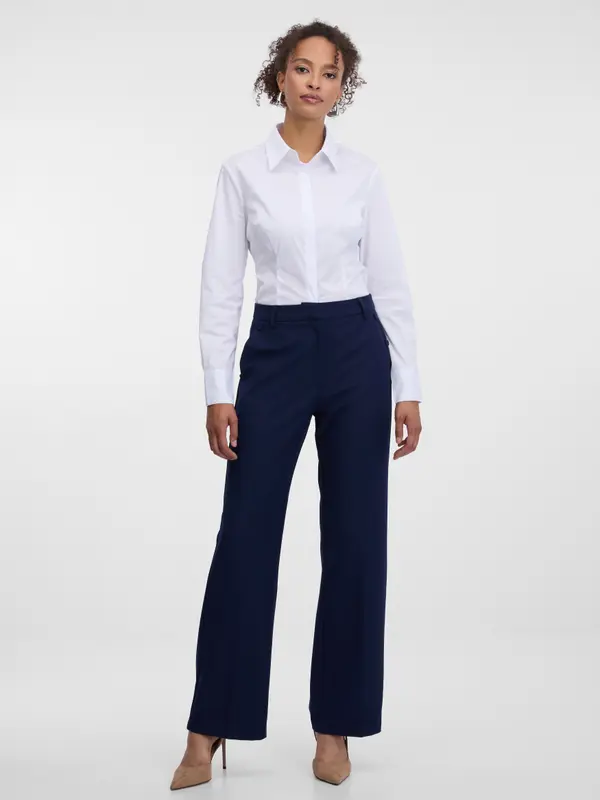 Orsay Dark blue women's trousers ORSAY - Women's
