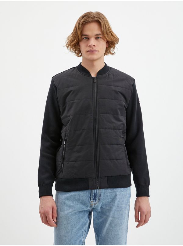 Pepe Jeans Dark gray men's bomber Pepe Jeans Noel - Mens