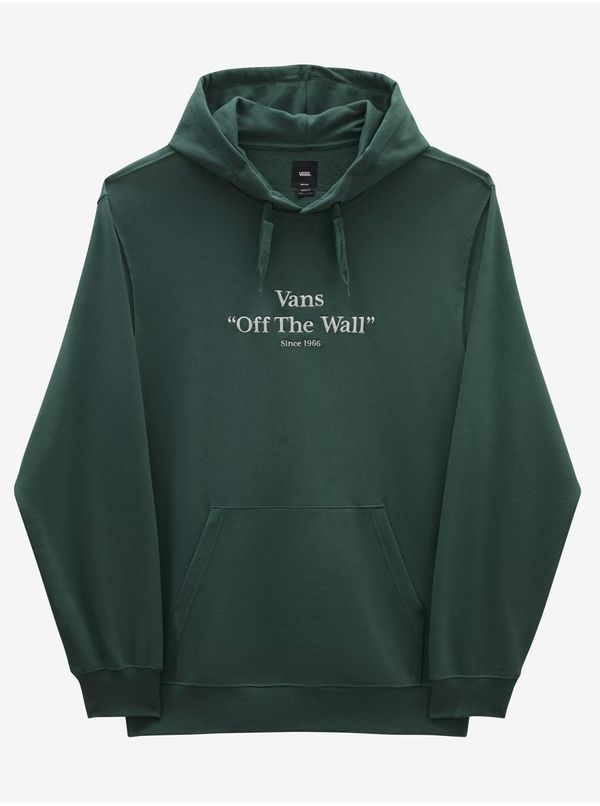 Vans Dark Green Men's Hoodie VANS Quoted - Men's