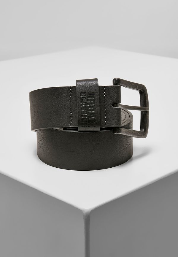 Urban Classics Dark grey imitation leather strap