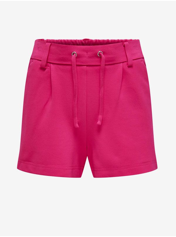 Only Dark pink girls' shorts ONLY Pop Trash - Girls