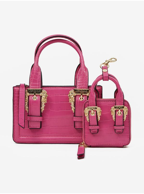 Versace Jeans Couture Dark pink Ladies Handbag with Versace Jeans Couture - Ladies