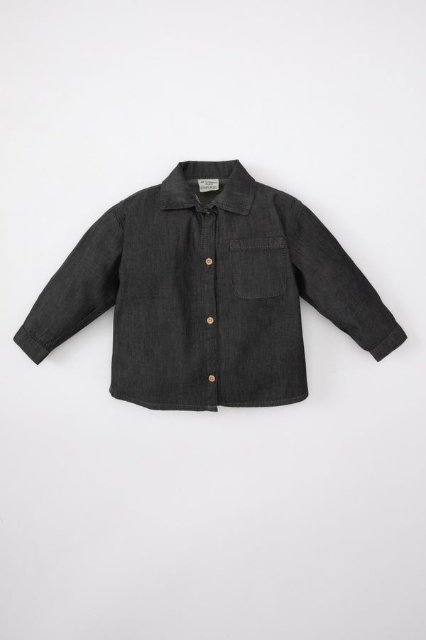 DEFACTO DEFACTO Baby Boy Long Sleeve Jean Shirt