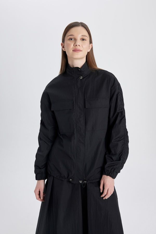 DEFACTO DEFACTO Bomber Half Turtleneck Parachute Jacket