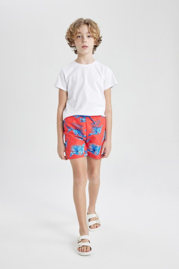 DEFACTO DEFACTO Boys' Patterned Beach Shorts