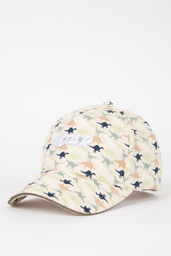 DEFACTO DEFACTO Boy's Patterned Cotton Baseball Basketball Cap
