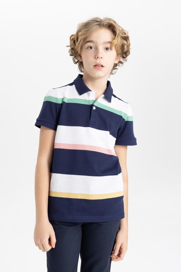 DEFACTO DEFACTO Boys Pique Short Sleeve Polo T-Shirt