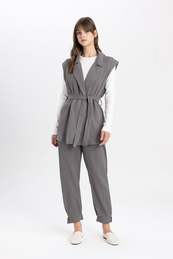 DEFACTO DEFACTO Cargo Fit Muslin Trousers