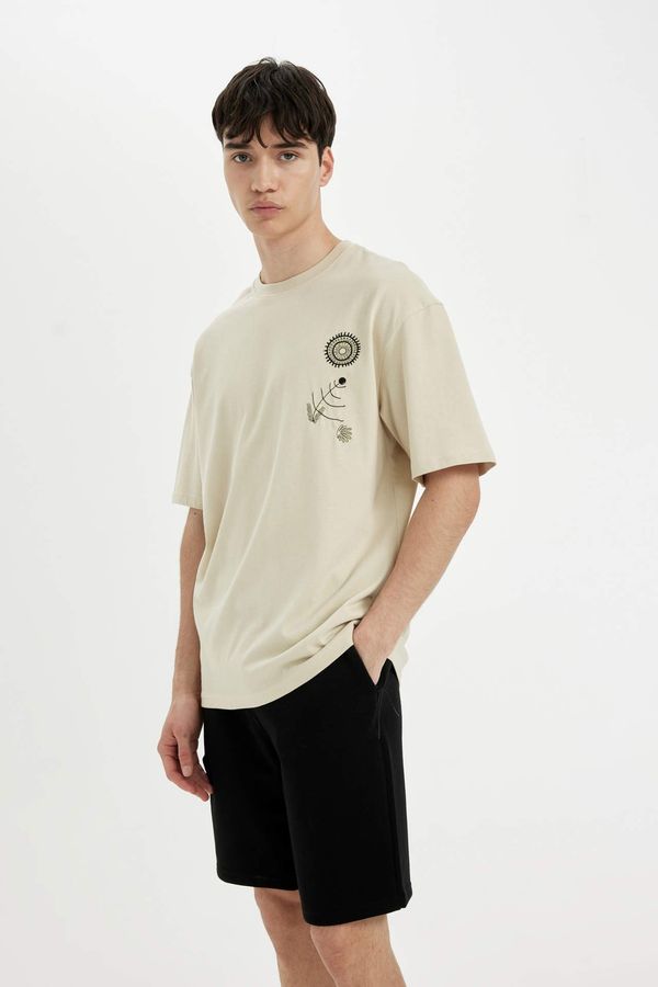 DEFACTO DEFACTO Comfort Fit Crew Neck T-Shirt
