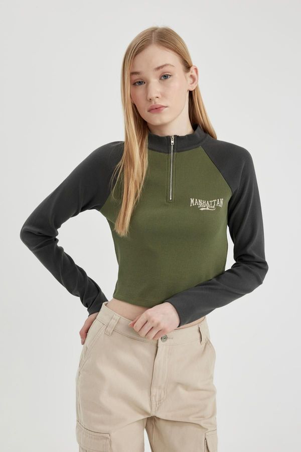 DEFACTO DEFACTO Cool Fitted Long Sleeve T-Shirt