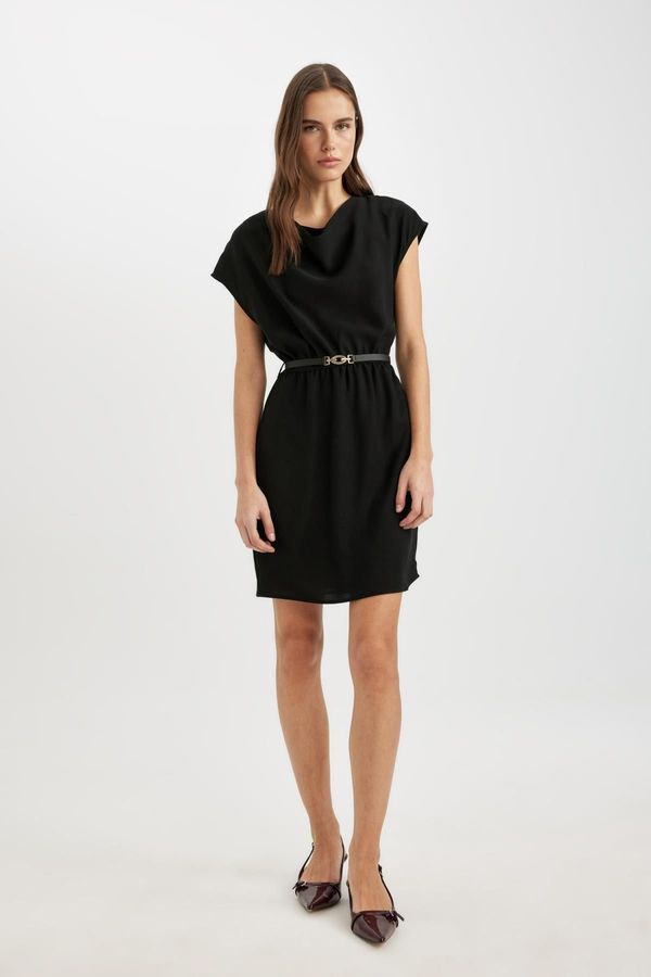 DEFACTO DEFACTO Crepe Sleeveless Mini Dress