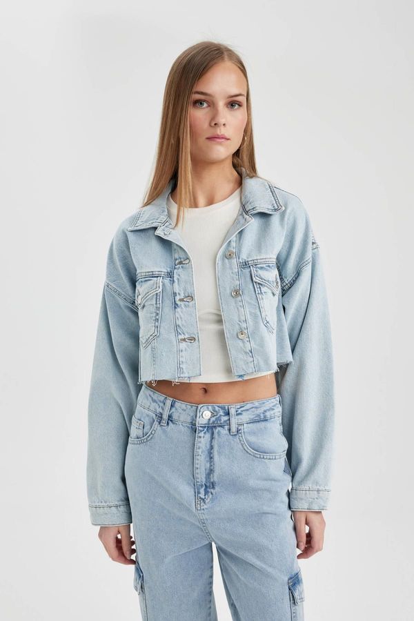 DEFACTO DEFACTO Crop Jean Jacket