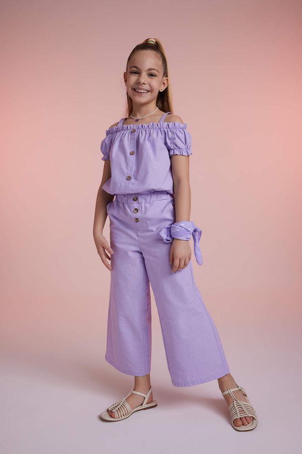 DEFACTO DEFACTO Girl Wide Leg Trousers