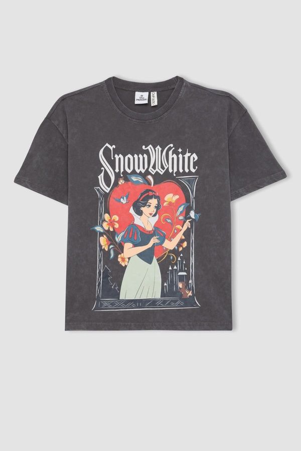 DEFACTO DEFACTO Girls Disney Princess Relax Fit Short Sleeve T-Shirt